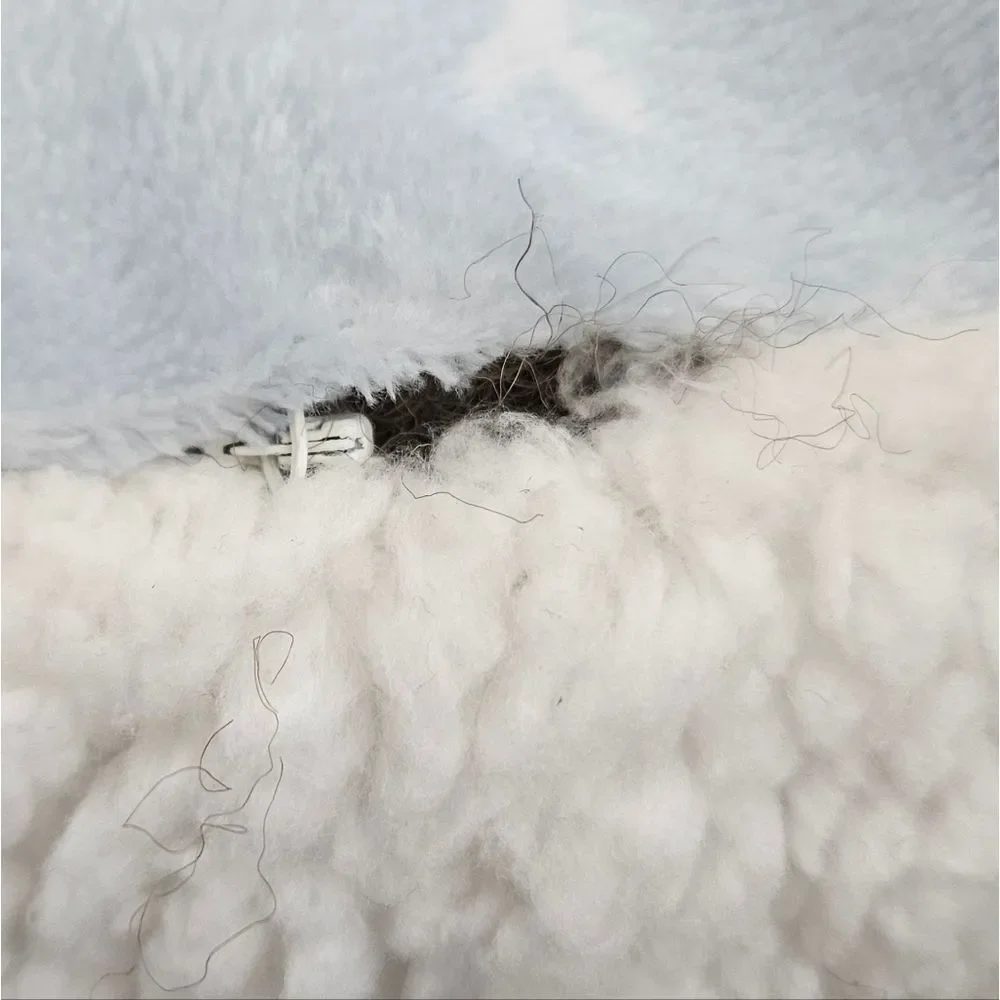 Cuddl Duds Cozy Snowman And Snowflake Throw Pillow